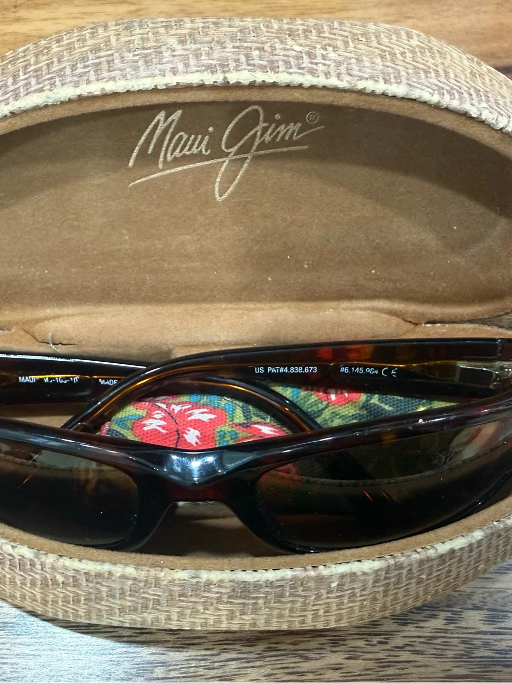 Maui Jim Brown Tortoise Polarized Sunglasses